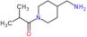 1-[4-(aminomethyl)-1-piperidyl]-2-methyl-propan-1-one