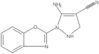 5-Amino-1-(2-benzoxazolyl)-2,3-dihydro-1H-pyrazole-4-carbonitrile