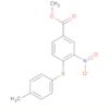 Benzoic acid, 4-[(4-methylphenyl)thio]-3-nitro-, methyl ester