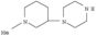 Piperazine,1-(1-methyl-3-piperidinyl)-