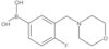 B-[4-Fluoro-3-(4-morpholinylmethyl)phenyl]boronic acid