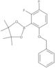 2-[2,3-Difluoro-6-(phenylmethoxy)phenyl]-4,4,5,5-tetramethyl-1,3,2-dioxaborolane