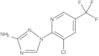 1-[3-Chloro-5-(trifluoromethyl)-2-pyridinyl]-1H-1,2,4-triazol-3-amine