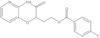 2-(3,4-Dihydro-3-oxo-2H-pyrido[3,2-b]-1,4-oxazin-2-yl)ethyl 4-fluorobenzoate