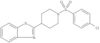 2-[1-[(4-Chlorophenyl)sulfonyl]-4-piperidinyl]benzothiazole