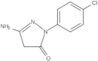 5-Amino-2-(4-chlorophenyl)-2,4-dihydro-3H-pyrazol-3-one