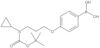 C-(1,1-Dimethylethyl) N-[3-(4-boronophenoxy)propyl]-N-cyclopropylcarbamate