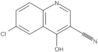 6-Chloro-4-hydroxy-3-quinolinecarbonitrile