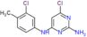 6-chloro-N~4~-(3-chloro-4-methylphenyl)pyrimidine-2,4-diamine