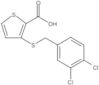 3-[[(3,4-Dichlorophenyl)methyl]thio]-2-thiophenecarboxylic acid