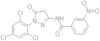 N-[4,5-dihydro-5-oxo-1-(2,4,6-trichlorophenyl)-1H-pyrazol-3-yl]-3-nitrobenzamide