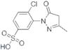 1-(2′-Chloro-5′-sulfophenyl)-3-methyl-5-pyrazolone