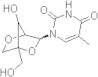 1-(2'-O,4-C-Methylene-beta-D-ribofuranosyl)thymine