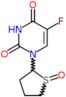 5-fluoro-1-(1-oxidotetrahydrothiophen-2-yl)pyrimidine-2,4(1H,3H)-dione