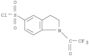 1H-Indole-5-sulfonylchloride, 2,3-dihydro-1-(2,2,2-trifluoroacetyl)-