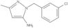 1-[(3-Chlorophenyl)methyl]-3-methyl-1H-pyrazol-5-amine