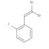 Benzene, 1-(2,2-dibromoethenyl)-2-fluoro-