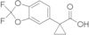 1-(2,2-Difluoro-1,3-benzodioxol-5-yl)cyclopropanecarboxylic acid