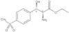 (βR)-β-Hydroxy-4-(methylsulfonyl)-<span class="text-smallcaps">L</span>-phenylalanine ethyl ester