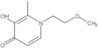 3-Hydroxy-1-(2-methoxyethyl)-2-methyl-4(1H)-pyridinone