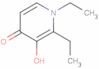 1,2-diethyl-3-hydroxypyridin-4-one