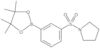 1-[[3-(4,4,5,5-Tetramethyl-1,3,2-dioxaborolan-2-yl)phenyl]sulfonyl]pyrrolidine