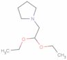 1-Pyrrolidineacetaldehyde diethyl acetal