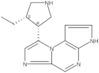 3H-Imidazo[1,2-a]pyrrolo[2,3-e]pyrazine, 8-[(3R,4S)-4-ethyl-3-pyrrolidinyl]-