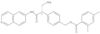 [4-[(1S)-1-(Aminomethyl)-2-(6-isoquinolinylamino)-2-oxoethyl]phenyl]methyl 2,4-dimethylbenzoate