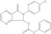 Carbonic acid, 6-(5-chloro-2-pyridinyl)-6,7-dihydro-7-oxo-5H-pyrrolo[3,4-b]pyrazin-5-yl phenyl e...