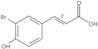 (2E)-3-(3-Bromo-4-hydroxyphenyl)-2-propenoic acid