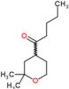 1-(2,2-dimethyltetrahydro-2H-pyran-4-yl)pentan-1-one