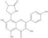 2-Pyrrolidinone, 3-methyl-5-[3,5,7-trihydroxy-2-(4-hydroxyphenyl)-4-oxo-4H-1-benzopyran-8-yl]-