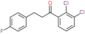 1-Propanone, 1-(2,3-dichlorophenyl)-3-(4-fluorophenyl)-