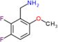 2,3-Difluoro-6-methoxybenzenemethanamine