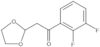 1-(2,3-difluorofenil)-2-(1,3-dioxolan-2-il)etanona