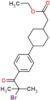 ethyl 2-[4-[4-(2-bromo-2-methyl-propanoyl)phenyl]cyclohexyl]acetate