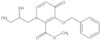 Methyl 1-(2,3-dihydroxypropyl)-1,4-dihydro-4-oxo-3-(phenylmethoxy)-2-pyridinecarboxylate