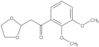 1-(2,3-Diméthoxyphényl)-2-(1,3-dioxolan-2-yl)éthanone