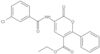 Ethyl 3-[(3-chlorobenzoyl)amino]-2-oxo-6-phenyl-2H-pyran-5-carboxylate