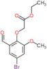 ethyl (4-bromo-2-formyl-6-methoxyphenoxy)acetate