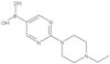 Boronic acid, B-[2-(4-ethyl-1-piperazinyl)-5-pyrimidinyl]-