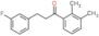 1-Propanone, 1-(2,3-dimethylphenyl)-3-(3-fluorophenyl)-