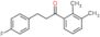 1-(2,3-dimethylphenyl)-3-(4-fluorophenyl)propan-1-one