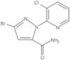 3-Bromo-1-(3-chloro-2-pyridinyl)-1H-pyrazole-5-carboxamide