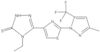 4-Ethyl-2,4-dihydro-5-[2-[3-methyl-5-(trifluoromethyl)-1H-pyrazol-1-yl]-4-thiazolyl]-3H-1,2,4-tria…