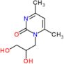 1-(2,3-dihydroxypropyl)-4,6-dimethyl-pyrimidin-2-one