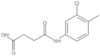 4-[(3-Chloro-4-methylphenyl)amino]-4-oxobutanoic acid