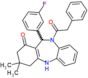 11-(3-fluorophenyl)-3,3-dimethyl-10-(phenylacetyl)-2,3,4,5,10,11-hexahydro-1H-dibenzo[b,e][1,4]dia…