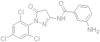 3-amino-N-[4,5-dihydro-5-oxo-1-(2,4,6-trichlorophenyl)-1H-pyrazol-3-yl]benzamide